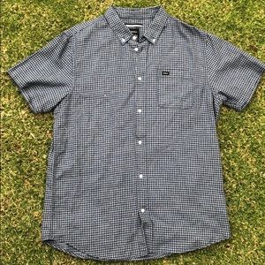 RVCA Slim Fit Button-Up Shirt